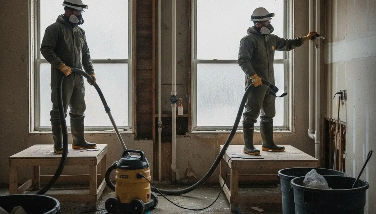 Burst pipe cleanup for Clovis, CA homes by water damage restoration crew