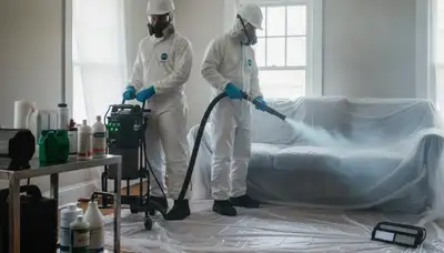 Water damage odor removal service in Clovis, CA for homes with musty smells and moisture issues